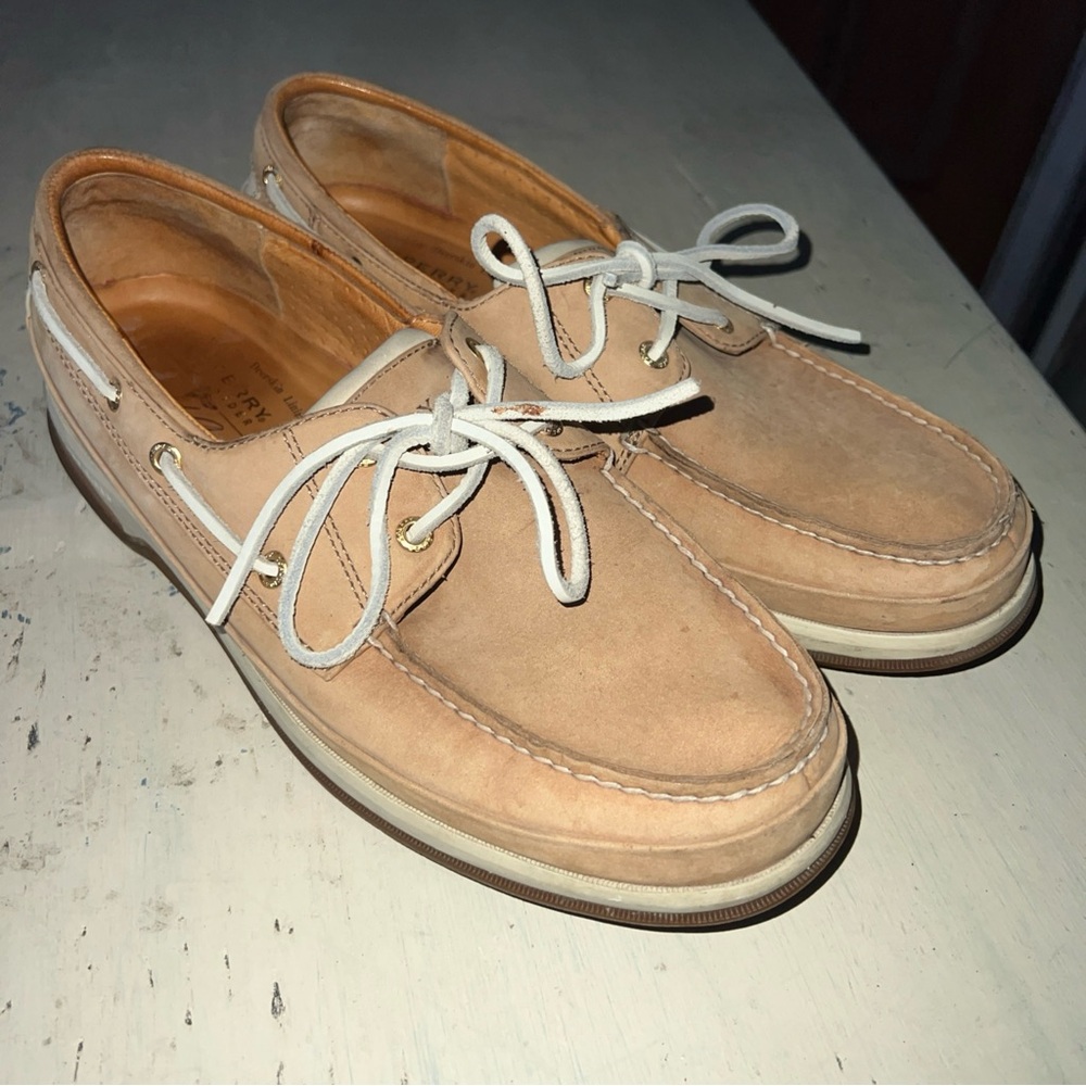 Premium Tan Suede Boat Shoes